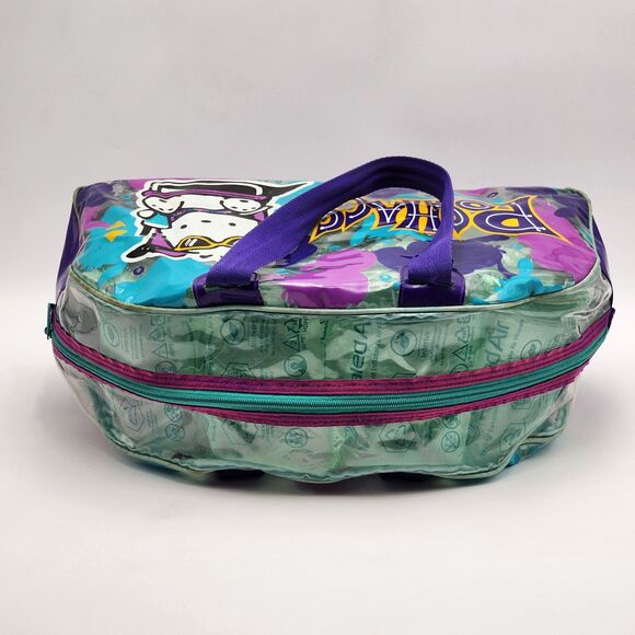 Sanrio Vintage 1996 Pochacco Transparent Beach Duffle Weekender Bag RARE HTF - Picture 6 of 16